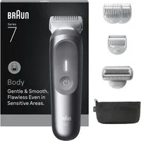 Braun Haarschneider Body Groomer BG7550, mit Smartlight & SkinGuard, 100 Min Akku, wasserdicht