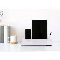 GiglioCollection Organizer Schreibtisch Organizer mit Whiteboard