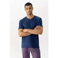 Mey Pyjamaoberteil Mey Herren T-Shirt Serie Solid Night Uni T-Shirt (1-tlg)