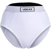 Versace Slip Damen Slip 1er Pack Baumwolle (Packung, 1er Pack)