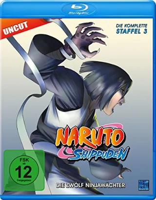 Naruto Shippuden Staffel 3: Die Zwölf Ninjawächter (Episoden 274-291 uncut) [Blu-ray]