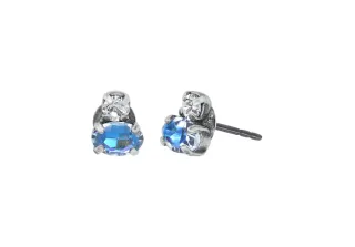 konplott - Ohrstecker - Daily Desire blau/silver