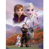 Wohndecke Disney Frozen Elsa Anna Kuscheldecke 130 x 170 cm, BrandMac