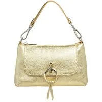 Caspar Umhängetasche Elegante Leder Umhängetasche Damen Clutch No.851, leicht, elegant & unempfindlich - 100% Echtleder - Handmade in Italy