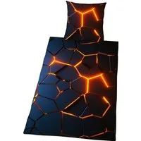 Herding Young Collection Wendebettwäsche 3D Effekt, Renforcé, Motiv mit 3D Effekt