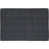 ROSS Duschmatte Duschvorleger, Höhe 10 mm, schnell trocknend, beidseitig nutzbar, fußbodenheizungsgeeignet, Baumwolle, rechteckig, besonders weich, Badezimmerteppich, uni