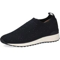 Caprice Slip-On Sneaker, Slipper, Freizeitschuh, Halbschuh mit funkelnden Strass-Steinen