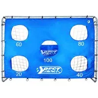 Best Sporting Fußballtor Mit Torwand 5 Schusslöcher (Set), 240 x 170 cm