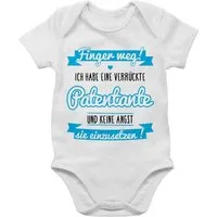 Shirtracer Shirtbody Ich habe eine verrückte Patentante - blau/schwarz Patentante