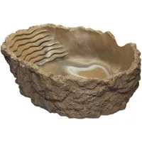 HOBBY Terrariendeko Badeschale, 2000 ml grau-beige