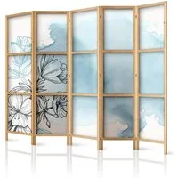 framed concept Paravent Raumteiler aus Holz, einseitig, im orientalischen Stil, 3-teilig: 135 x 172 cm oder 5-teilig: 225 x 172 cm