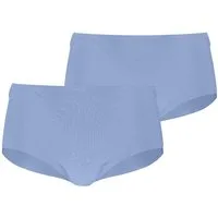 PUMA Panty PUMA WOMEN INVISIBLE COTTON MINI SHORTS 2P (2er Pack) nahtlose Ränder für eine unsichtbare Passform