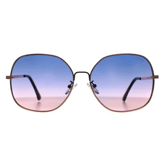 Guess Schmetterling Womens Rose Gold Blau Gradient GF0385