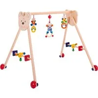 HEIMESS Lauflernhilfe Baby-Fit, Greif-, Spieltrainer und Lauflernhilfe Herzbär, 3fach höhenverstellbar