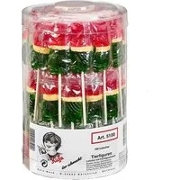 KUEFA Süßigkeit, Küfa Tierfiguren Lutscher mit Fruchtgeschmack 100 Stück 2200g
