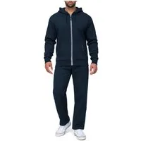Basisstoff Trainingsanzug Laufforest Herren Jogging Anzug Trainingsanzug Hausanzug für Männer