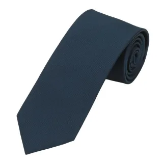 seidenfalter - Krawatte Uni 7,0-7,5cm marine - Gr. - OS