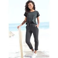 Elbsand Sweathose Brinja mit Logoprint am Bund und Taschen, Jogginghose, Relaxhose