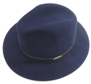 COMMANDER Finest Clothing - Filzhut dark navy - Gr. - 55