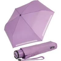 iX-brella Taschenregenschirm für Kinder Safety Reflex - reflektierende Streifen, manueller Öffnungsmechanismus, in vielen Farben