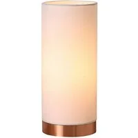 Lindby Tischleuchte Ronja, Weiß IP20, 1 x 40 W