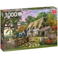 Jumbo Spiele Puzzle Jumbo Spiele, Das Bauernhaus, 3000 Teile Puzzle, 3000 Puzzleteile, Made in Europe