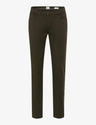 Brax Herren Five-Pocket-Hose Style CHUCK PINE, grün, Gr. 30/32