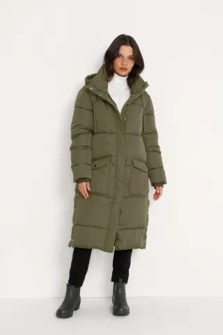Jacke Baggy fit Grape Leaf green