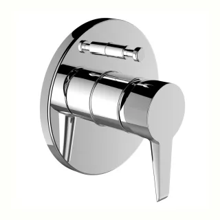 LAUFEN Wannenarmatur Unterputz PURE für SIMIBOX Standard oder SIMIBOX Light ohne Zubehör chrom HF901779100000
