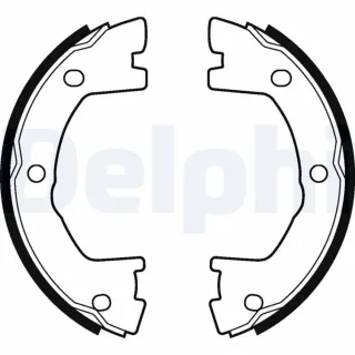 Delphi Bremsbacken hinten Iveco Daily 4 5 6 LS2115