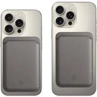 alkaya. Etui Kartenhalter Handy kompatibel mit Magsafe, Kartenfach, Card Holder, langlebiges Material und starke MagSafe-Funktion