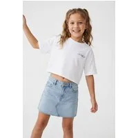 Abercrombie Kids T-Shirt AFG NYC STREETS BOXY TEE Mit Fotodruck auf der Rückseite