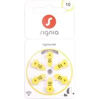 Signia Signia Hörgeräte Batterien 10er - 60 Batterien Knopfzelle