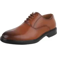 Coolwalk Herren Derby-Schnürschuh elegant für Business & Alltag Schnürschuh (91977231) Blockabsatz Business-Schuhe in Camel