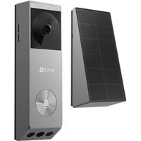 EZVIZ Smart Home Türklingel EZVIZ EP3x Pro 2K Video-Türklingel mit Dual-Objektiv (batteriebetriebene Video Türklingel mit Solarpanel)