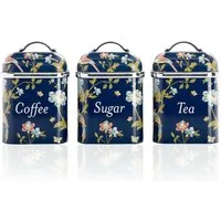 VQ Zuckerstreuer VQ Laura Ashley Tee-, Kaffee- und Zucker Vorratsdosen 3er Set mit Elve, (1-tlg)