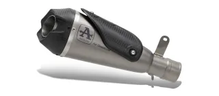 Sport Auspuff Komplettanlage Arrow WORKS TITAN Suzuki GSX-8T / GSX-8TT Bj.2025-2026 EURO5+/+Kat/+ABE