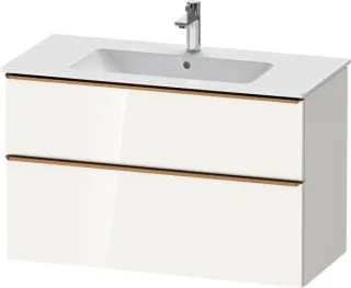 Duravit D-Neo Waschtischunterbau wandhängend Weiß Hochglanz 1010x462x625 mm - DE4363004220000 DE4363004220000