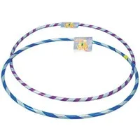 Androni Giocattoli Hula-Hoop-Reifen Hula-Hoop Reifen Glittereffekt lila blau Ø80cm 2fach sortiert