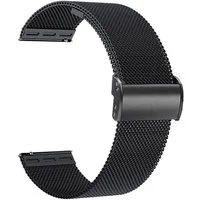 Forrlite Uhrenarmband Uhrenarmband, Armband Smartwatch, Ersatz Edelstahl Metallgitterband, Watch Uhren Ersatzband Für Damen Herren 22mm