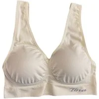 Dekker Bustier "Princess Dessous " Seamless Bustier/BH super Passform gefütterte Cup (Packung, 2 Stück) Logogschriftzug "Tina"
