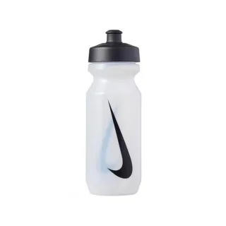 Nike - Wasserflasche, 900ml (Transparent/Schwarz)