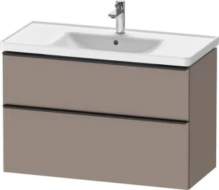 Duravit D-Neo Waschtischunterbau wandhängend Basalt Matt 984x452x625 mm - DE43560BD430000 DE43560BD430000