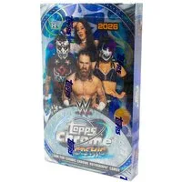 Topps Sammelkarte 2026 Topps Chrome WWE Cosmic Hobby Box Englisch
