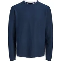 Jack & Jones Junior Rundhalspullover JORFREDERIKSBERG KNIT LAYER CREW N JNR Baumwollmischung, locker geschnitten