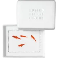 Räder Design Butterdose Butter bei die Fische, Porzellan