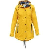 MADSea Regenjacke Friesennerz Gelb wasserdichter Regenmantel im maritimen Friesennerz Style