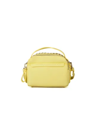 Giulia Monti Schultertasche Zitrone