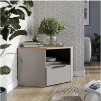 Vicco Lowboard Wido, Greige/Sonoma, 68 x 50 cm (1 St)