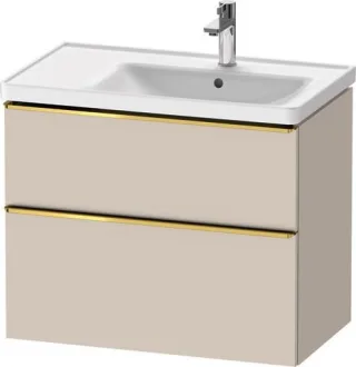 Duravit D-Neo Waschtischunterbau wandhängend Taupe Matt 784x452x625 mm - DE4358034910000 DE4358034910000